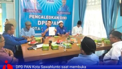 Songsong Pemilu 2024, DPD PAN Kota Sawahlunto Buka Pendaftaran Pencalegan Dini