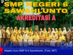 SMP N 6 Sawahlunto Buka Pendaftaran Untuk Murid Baru