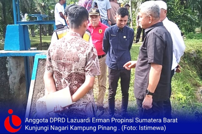 Anggota DPRD Propinsi Sumatera Barat Lazuardi Erman Kunjungi Nagari ...