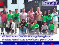 PT Bukit Asam Ombilin Dukung Peningkatan Prestasi Petenis Kota Sawahlunto