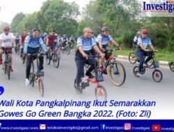 Wali Kota Pangkalpinang Ikut Semarakkan Gowes Go Green Bangka 2022