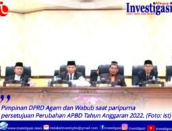DPRD Agam Bersama Pemda Setujui Perubahan APBD TA 2022