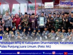 MTQ XI Kabupaten Dharmasraya Resmi Ditutup
