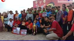 Bupati Bangka Tutup kejuaraan Sepak Bola  Cup Tahun 2022