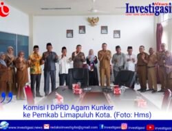 Komisi I DPRD Agam Kunker ke Pemkab Limapuluh Kota