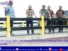 Usai Dibangun, Bupati Surya Tinjau Jembatan di Kecamatan Rawang Panca Arga
