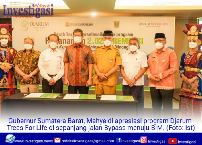 Gubernur Mahyeldi Apresiasi Program Djarum Foundation - Investigasi