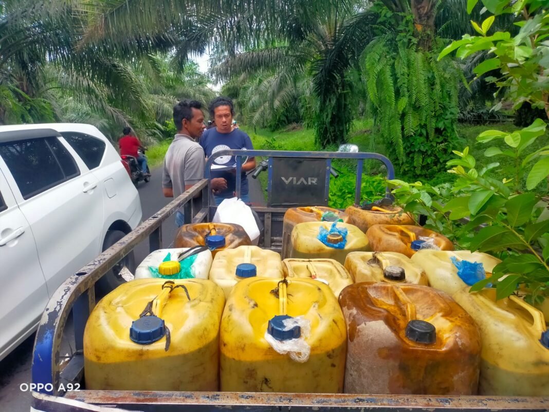 BBM Solar Subsidi,diduga di jual ke Tambang illegal