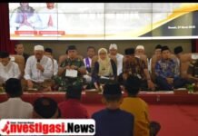 Dandim 0716/Demak Hadiri Doa Bersama dan Selamatan Hari Jadi Ke-522 Kabupaten Demak Demak