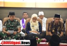 Dandim 0716/Demak Hadiri Doa Bersama dan Selamatan Hari Jadi Ke-522 Kabupaten Demak Demak