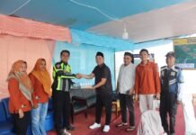 Kabag Umum DPRD Dharmasraya Dampingi Ketua DPRD Tinjau Posko Lebaran 2025