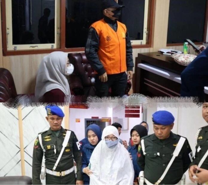 Para pelaku saat diamankan DPRD bengkulu