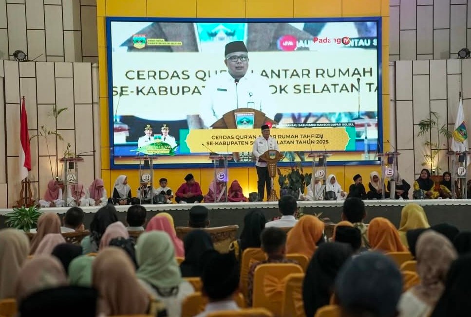 Kabupaten Solok Selatan dilaksanakan lomba Cerdas Quran dan lomba keagamaan lainnya. ( Foto: Kominfo Solsel)