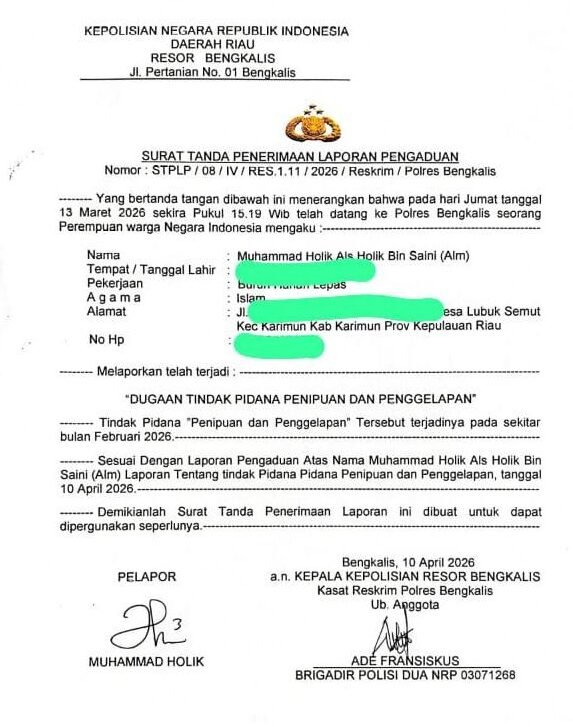 Penipuan