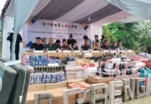 Bea Cukai Bengkalis Musnahkan Barang Ilegal Senilai Rp5,99 Miliar