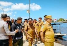 Wabup Pulau Taliabu Perintahkan Camat Perketat Pengawasan Karhutla