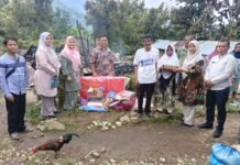 Musibah Kebakaran di Sungai Batang, Dinsos Agam Salurkan Pangan hingga Kasur