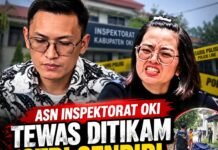 Sedang Proses Perceraian, ASN Inspektorat OKI Tewas Ditikam Istri