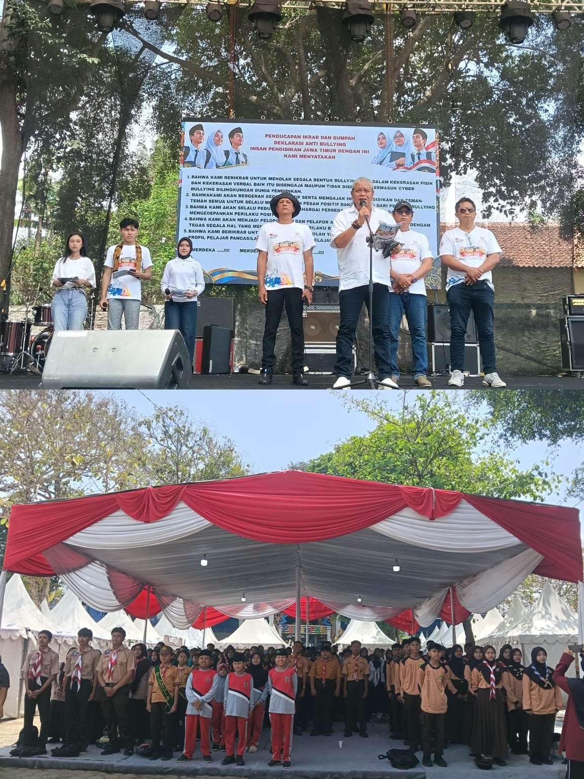 Gencarkan Lingkungan Sekolah Aman, MAKI Jatim Bersama Gelar Deklarasi Anti-Bullying dan Berikan Sertifikat Duta Anti Bullying di Banyuwangi